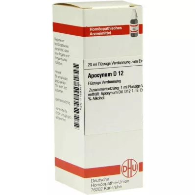 DHU Apocynum D 12 Αραίωση, 20 ml