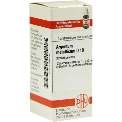ARGENTUM METALLICUM D 10 σφαιρίδια, 10 g