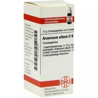 ARSENICUM ALBUM D 8 σφαιρίδια, 10 g