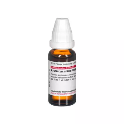 ARSENICUM ALBUM D 200 αραίωση, 20 ml