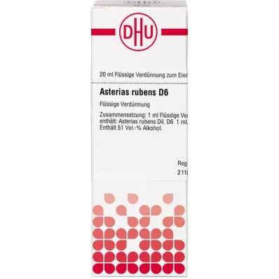 ASTERIAS RUBENS Αραίωση D 6, 20 ml