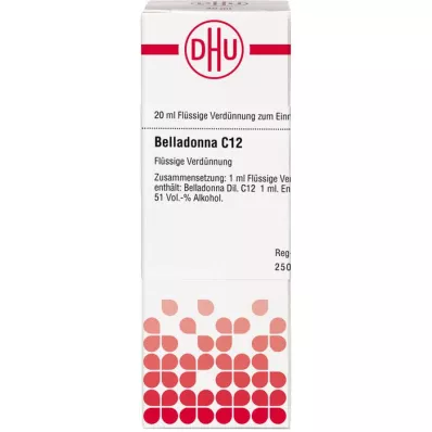 BELLADONNA Αραίωση C 12, 20 ml