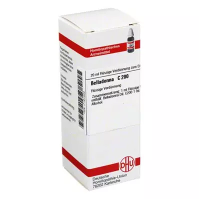 BELLADONNA Αραίωση C 200, 20 ml
