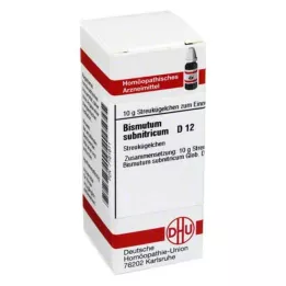 BISMUTUM SUBNITRICUM D 12 σφαιρίδια, 10 g