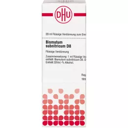 BISMUTUM SUBNITRICUM Αραίωση D 8, 20 ml