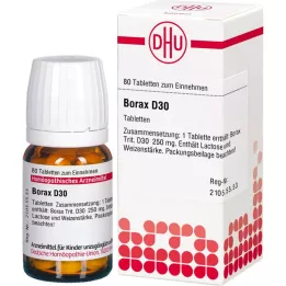 BORAX D 30 δισκία, 80 κάψουλες