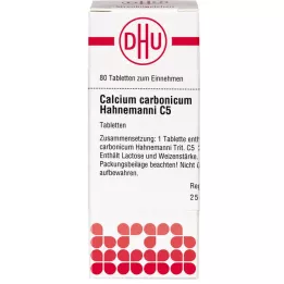 CALCIUM CARBONICUM Hahnemanni C 5 δισκία, 80 τεμάχια