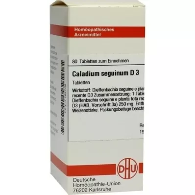 CALADIUM seguinum D 3 δισκία, 80 τεμάχια