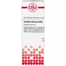 CANDIDA ALBICANS D 30 αραίωση, 20 ml