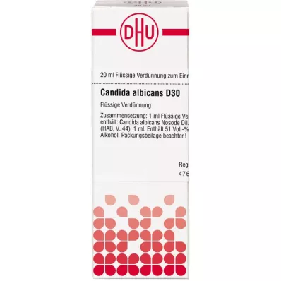 CANDIDA ALBICANS D 30 αραίωση, 20 ml