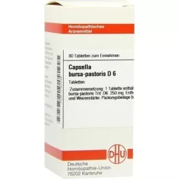 CAPSELLA BURSA pastoris D 6 δισκία, 80 τεμάχια