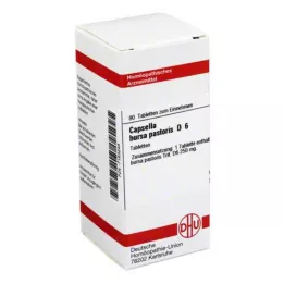 CAPSELLA BURSA pastoris D 6 δισκία, 80 τεμάχια