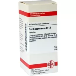 CARDIOSPERMUM D 12 δισκία, 80 κάψουλες