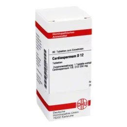 CARDIOSPERMUM D 12 δισκία, 80 κάψουλες