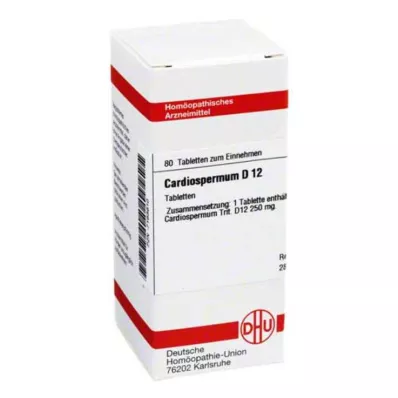 CARDIOSPERMUM D 12 δισκία, 80 κάψουλες CARDIOSPERMUM D 12 δισκία, 80 κάψουλες