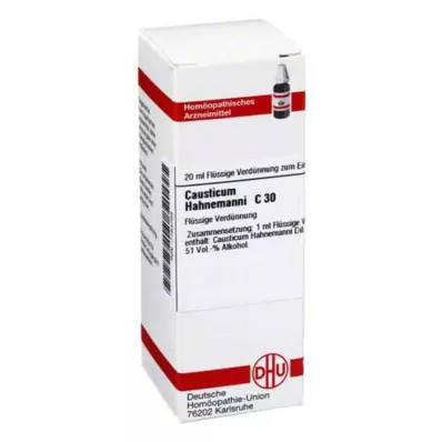 CAUSTICUM HAHNEMANNI Αραίωση C 30, 20 ml