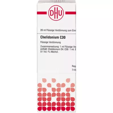CHELIDONIUM Αραίωση C 30, 20 ml