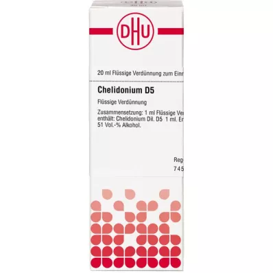 CHELIDONIUM Αραίωση D 5, 20 ml