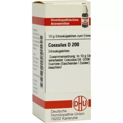 COCCULUS D 200 σφαιρίδια, 10 g