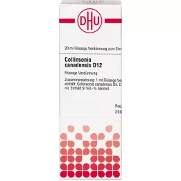 COLLINSONIA CANADENSIS D 12 αραίωση, 20 ml