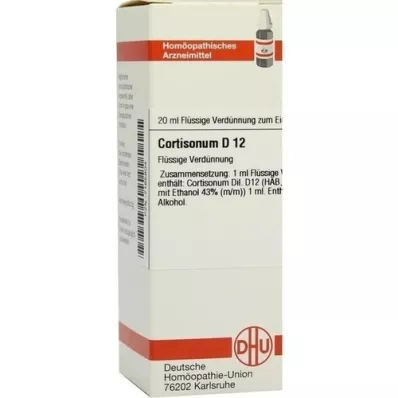 CORTISONUM D 12 αραίωση, 20 ml