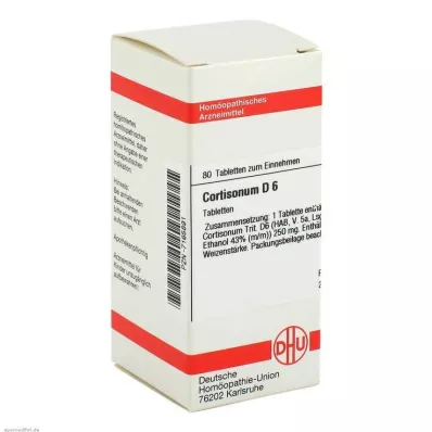 DHU Cortisonum D 6 ταμπλέτες, 80 τεμ