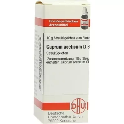 CUPRUM ACETICUM D 3 σφαιρίδια, 10 g