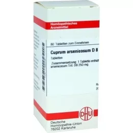 CUPRUM ARSENICOSUM D 8 δισκία, 80 κάψουλες