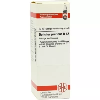 DOLICHOS PRURIENS D 12 αραίωση, 20 ml
