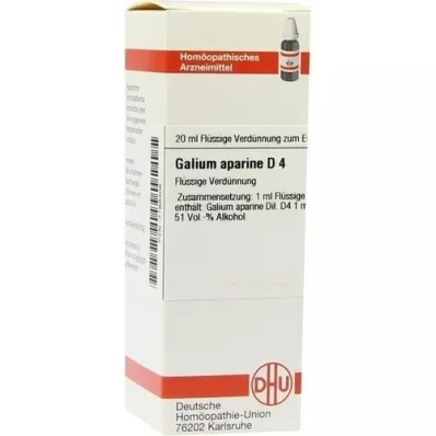 GALIUM APARINE Αραίωση D 4, 20 ml