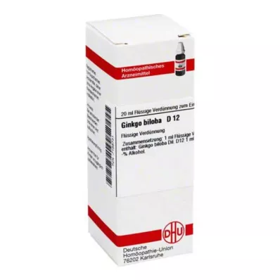 DHU Ginkgo biloba D 12 Αραίωση, 20 ml
