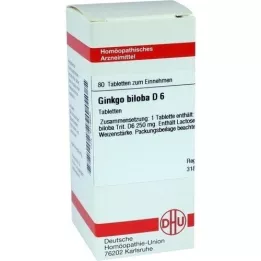 GINKGO BILOBA D 12 δισκία, 80 κάψουλες