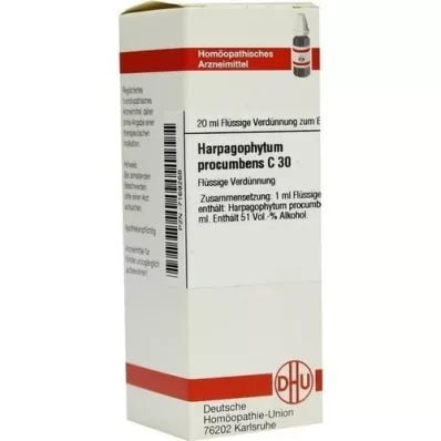 HARPAGOPHYTUM PROCUMBENS Αραίωση C 30, 20 ml