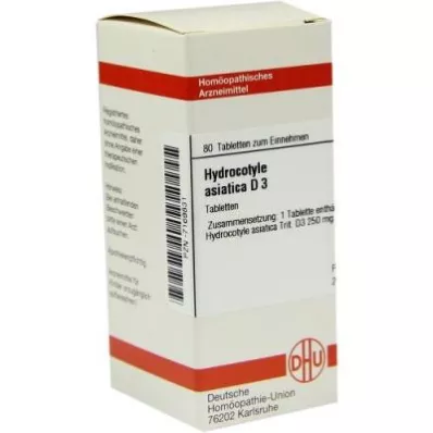 Ταμπλέτες Hydrocotyle Asiatica D3 (80 τεμάχια)