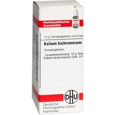 KALIUM BICHROMICUM D 10 σφαιρίδια, 10 g
