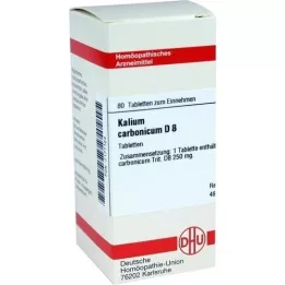 KALIUM CARBONICUM D 8 δισκία, 80 κάψουλες