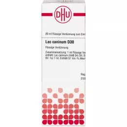 LAC CANINUM D 30 αραίωση, 20 ml