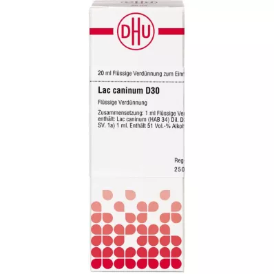 LAC CANINUM D 30 αραίωση, 20 ml