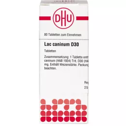 LAC CANINUM D 30 δισκία, 80 κάψουλες