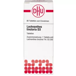 LACHNANTHES tinctoria D 3 δισκία, 80 τεμάχια