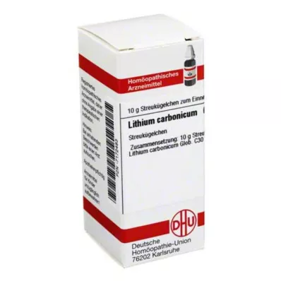 LITHIUM CARBONICUM C 30 σφαιρίδια, 10 g