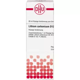 LITHIUM CARBONICUM D 12 αραίωση, 20 ml