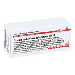 CALCIUM CARBONICUM Hahnemanni LM III Σφαιρίδια, 5 g