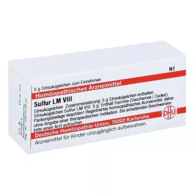 Lm Sulphur Viii Globules (5 g) Lm Sulphur Viii Globules (5 g)