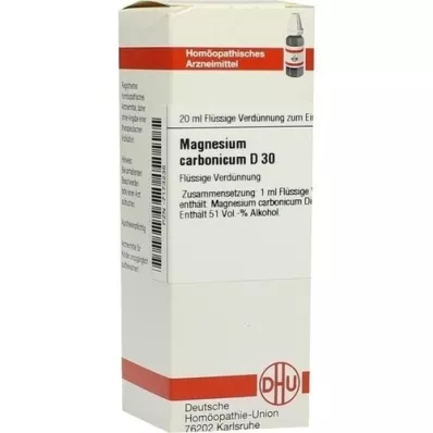 MAGNESIUM CARBONICUM D 30 αραίωση, 20 ml