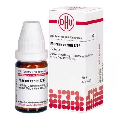 Δισκία Marum Verum D12 (200 τεμάχια)