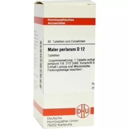 MATER PERLARUM D 12 δισκία, 80 κάψουλες