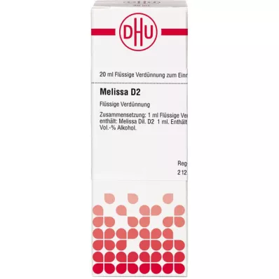 MELISSA Αραίωση D 2, 20 ml