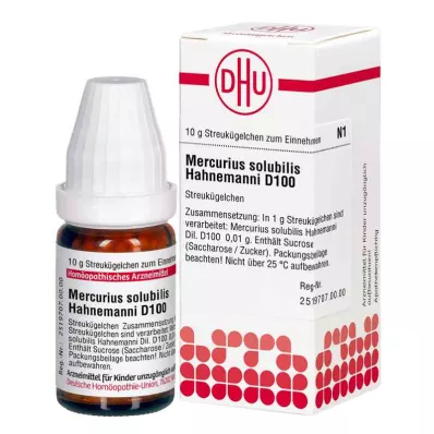 Mercurius Solub.D100 Globules Hahnemann (10 g)