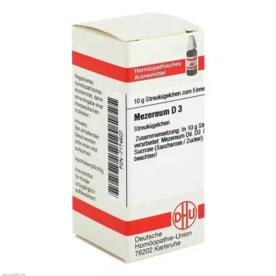 DHU σφαιρίδια Mezereum D 3, 10 γρ